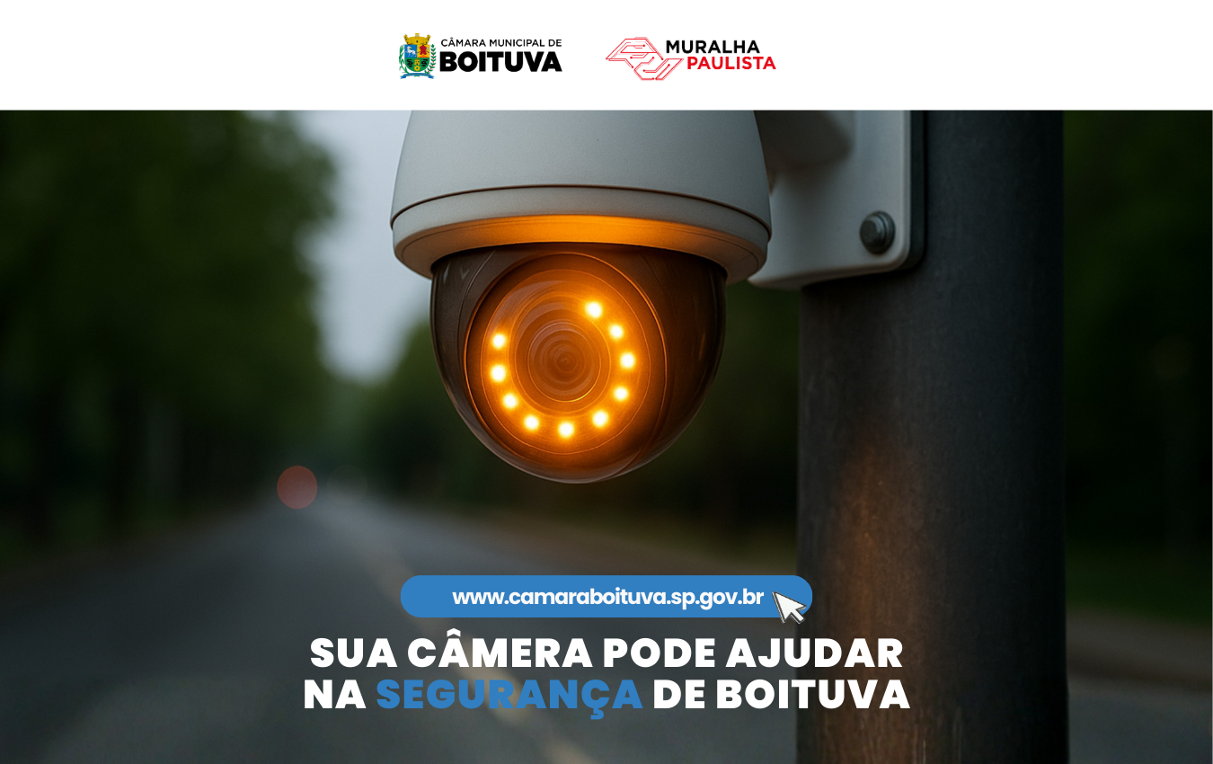 MAIS TECNOLOGIA E SEGURANÇA PARA BOITUVA